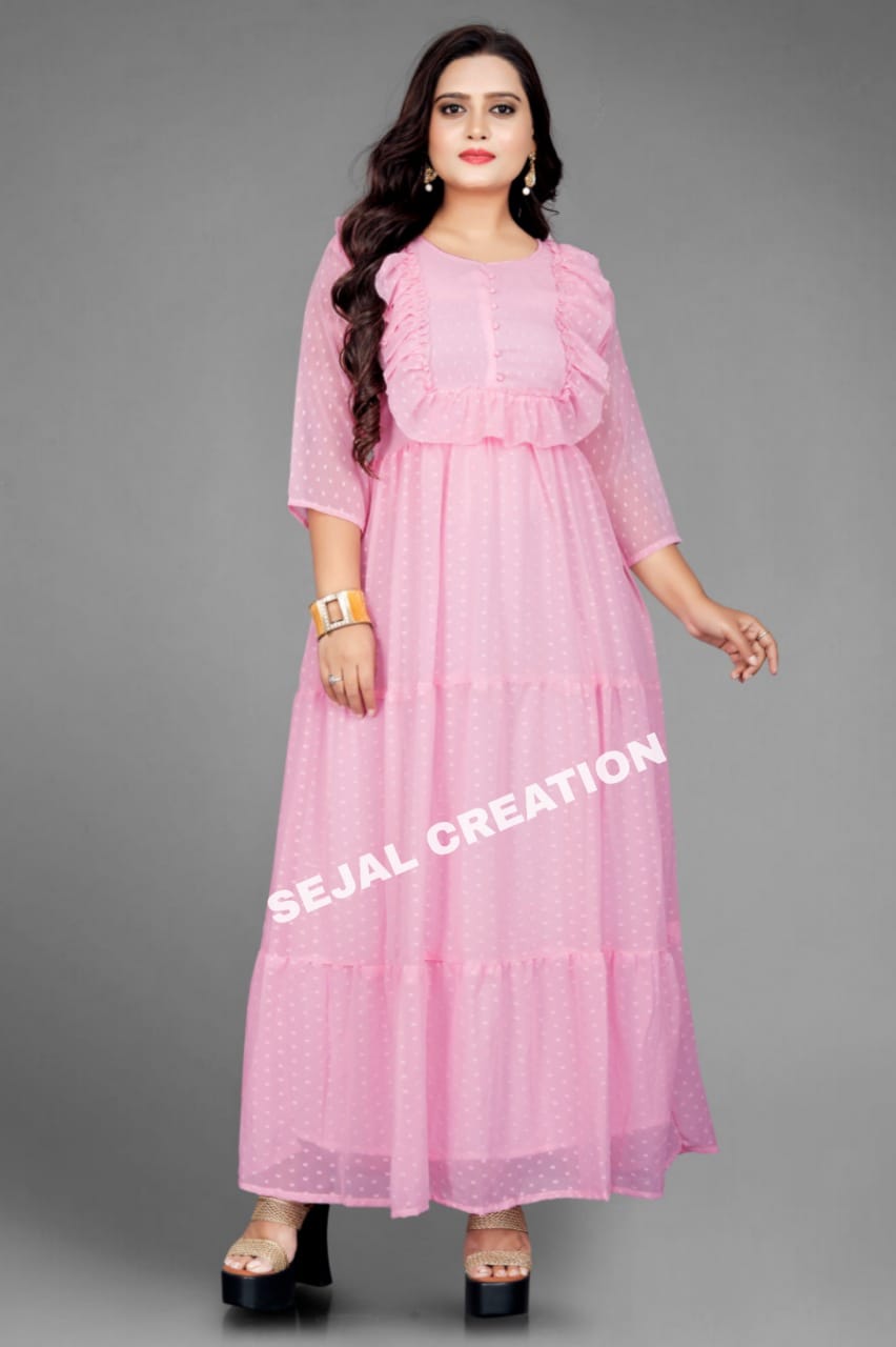 Sejal's Festive Wear Anarkali Kurti 